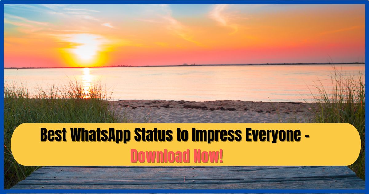 Best WhatsApp Status to Impress Everyone